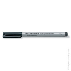 Staedtler Lumocolor Correctable Dry Erase Pen 1.0 mm Medium Point Black